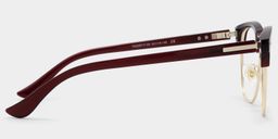 Lasha Red Browline Glasses4