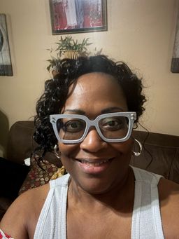 I love theses glasses there like a blue jeans material very pretty .0