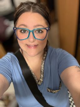 Super cute and very fun blue frames!0