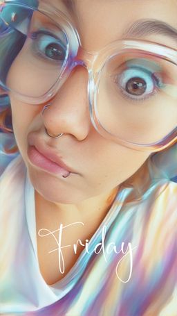 I get so many compliments on these glasses! They fit perfectly and nev1