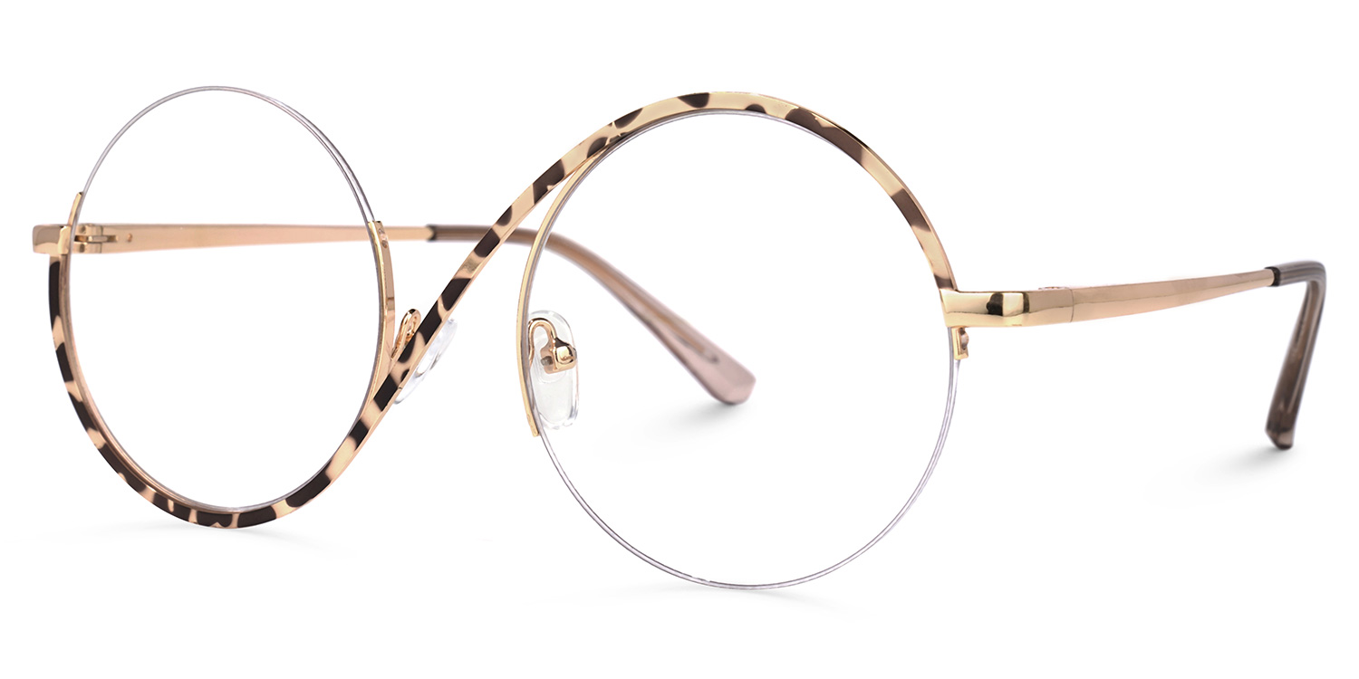 Flozif Round Tortoise Glasses1