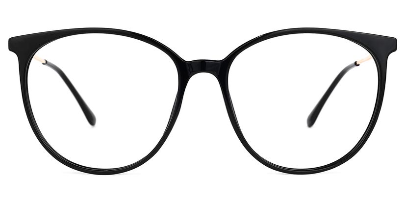 Chanty Round Black Glasses