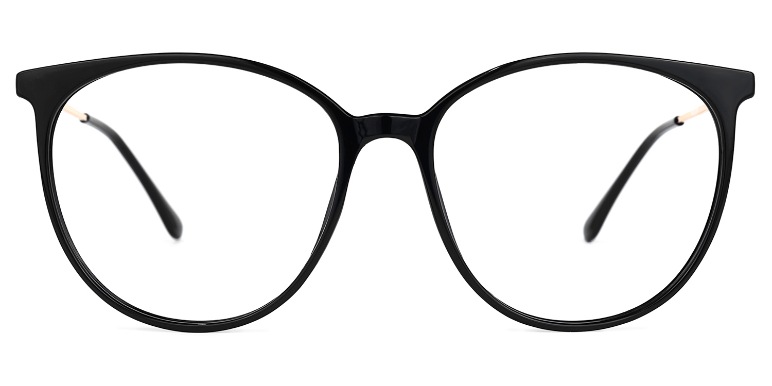 Chanty Round Black Glasses0