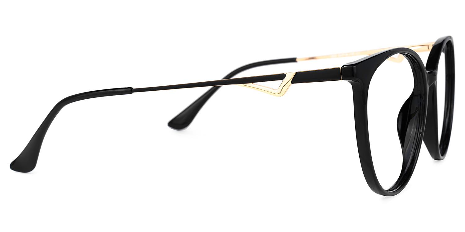 TR90 Chanty Eyeglasses, Chanty Round Glasses -Zeelool Glasses2